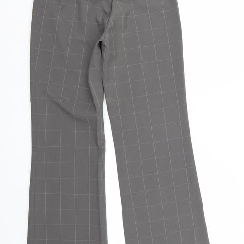 Newlook Womens Grey   Trousers  Size 12 L32 in