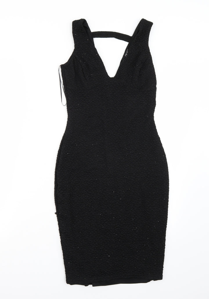Quiz Womens Black   A-Line  Size 10
