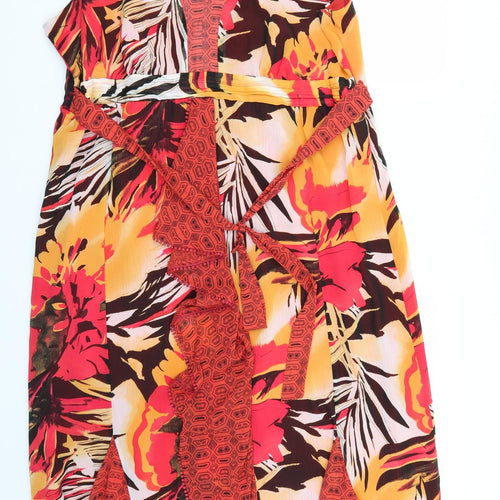 Marks and Spencer Womens Orange   A-Line  Size 22