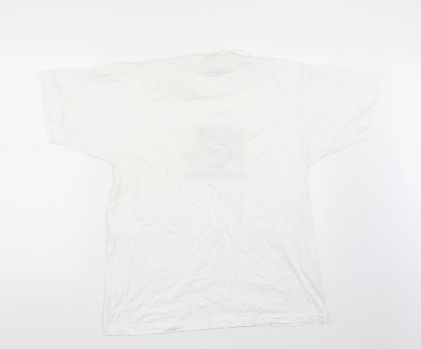 Oz Designs Womens White   Basic T-Shirt Size M