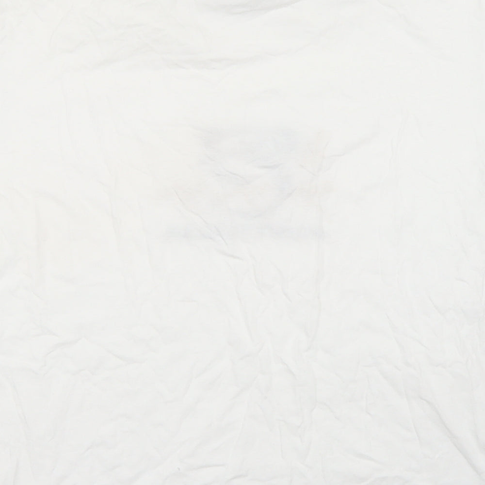 Oz Designs Womens White   Basic T-Shirt Size M