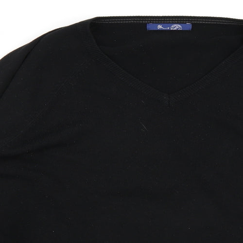BHS Mens Black   Pullover Jumper Size 2XL