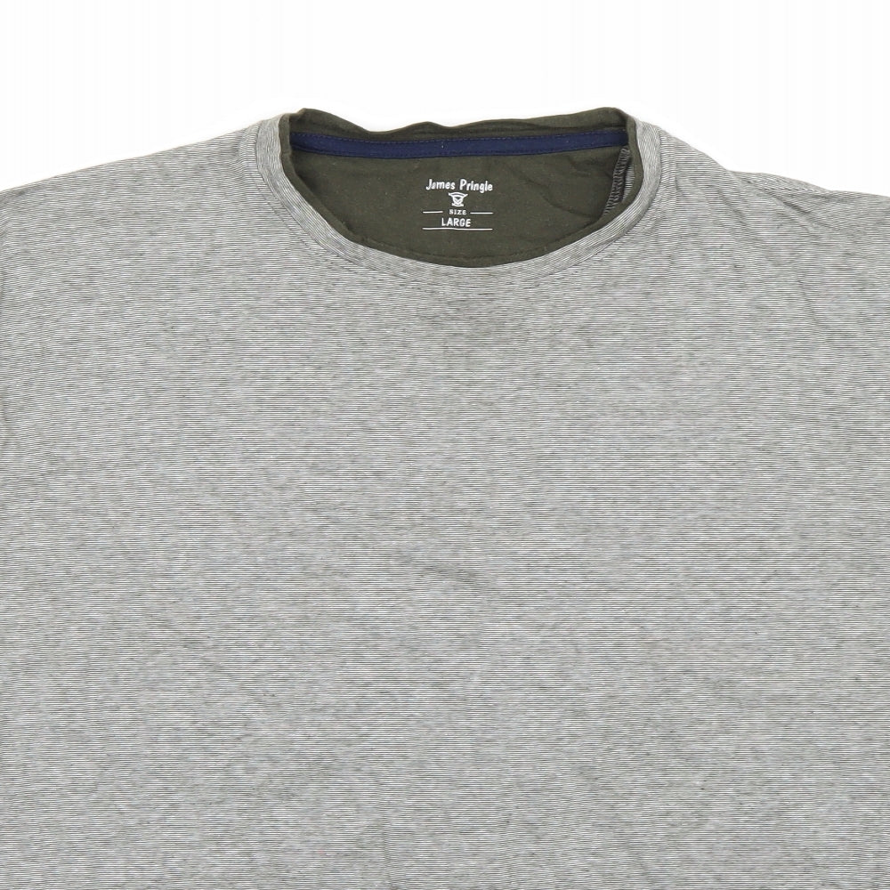 James pringle Mens Green    T-Shirt Size L