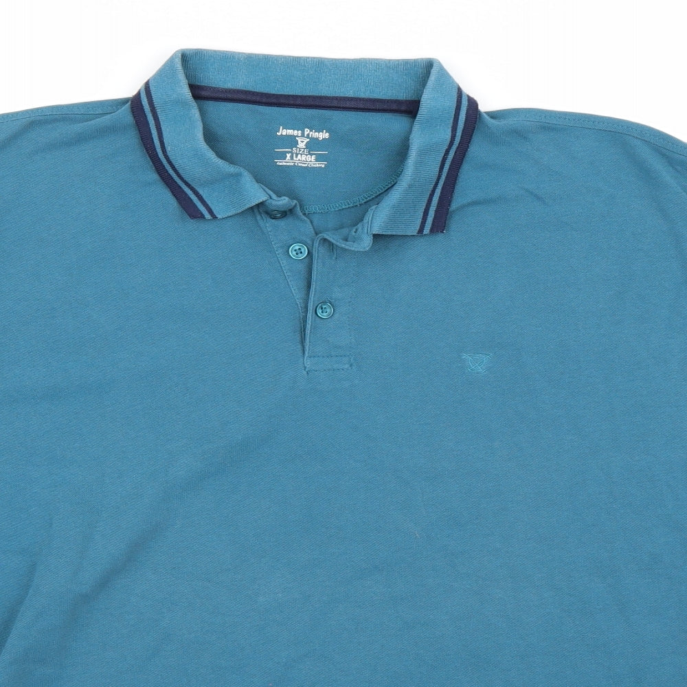 James pringle Mens Blue    T-Shirt Size XL