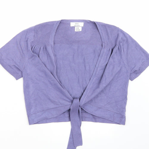 Marks and Spencer Womens Purple   Pullover Jumper Size 14