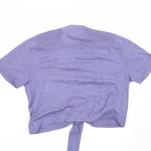 Marks and Spencer Womens Purple   Pullover Jumper Size 14
