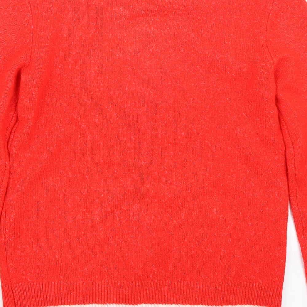 TU Womens Red   Pullover Jumper Size 8