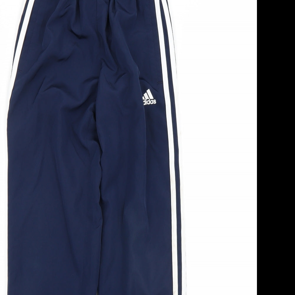 adidas Boys Blue   Sweatpants Trousers Size 9-10 Years