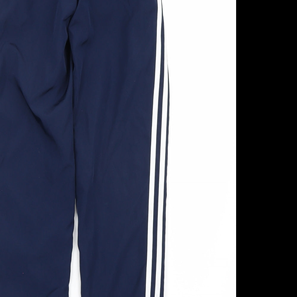adidas Boys Blue   Sweatpants Trousers Size 9-10 Years
