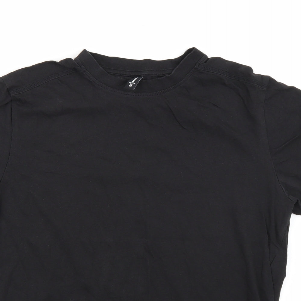 Donnay Womens Black   Basic T-Shirt Size M