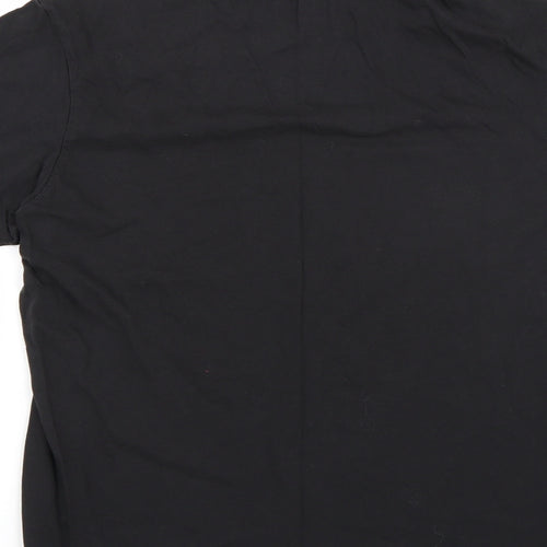 Donnay Womens Black   Basic T-Shirt Size M