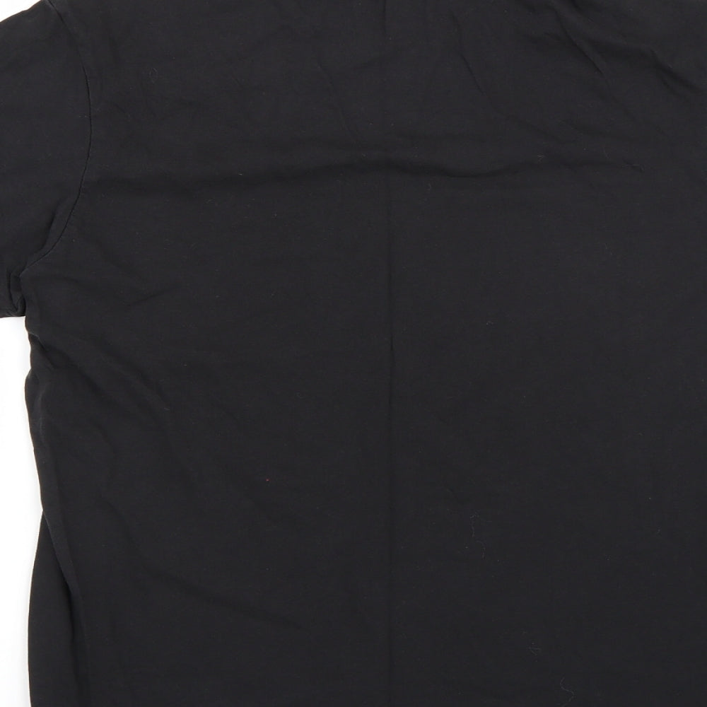 Donnay Womens Black   Basic T-Shirt Size M