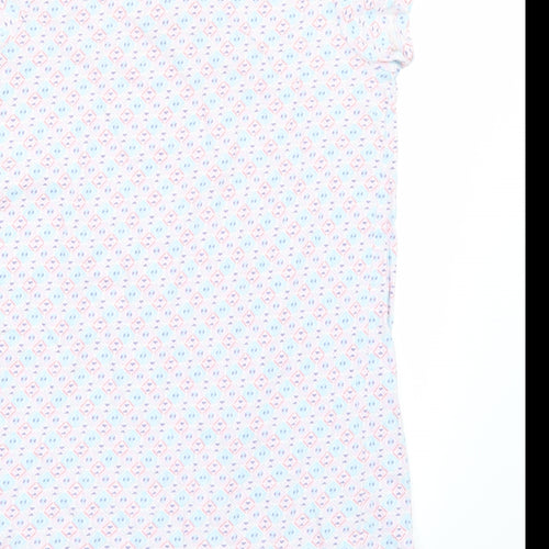 TU Womens White   Basic T-Shirt Size 8