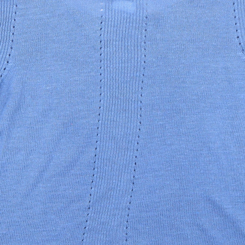 Marks and Spencer Womens Blue   Basic T-Shirt Size 12
