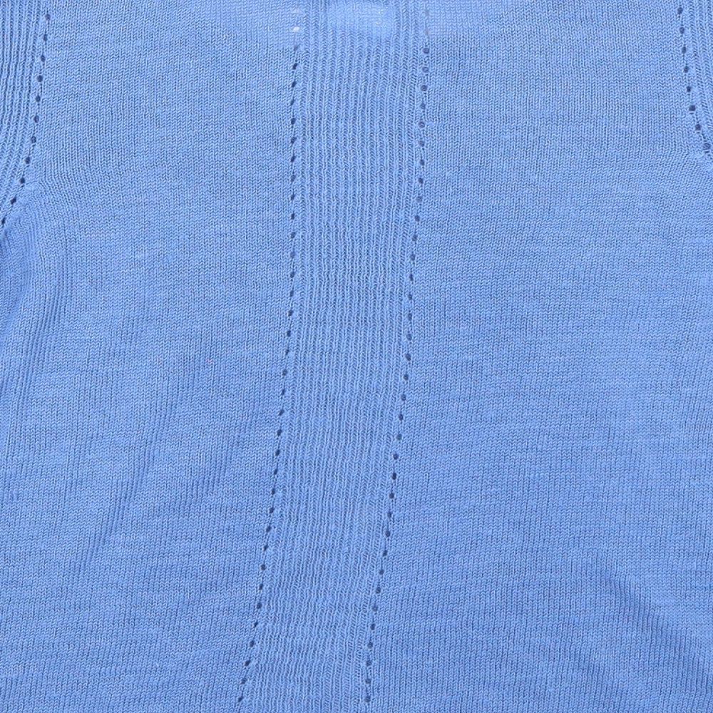 Marks and Spencer Womens Blue   Basic T-Shirt Size 12