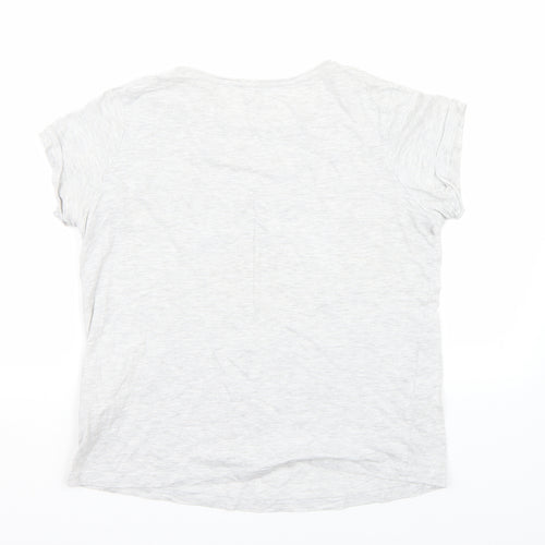 Primark Girls Grey   Basic T-Shirt Size 12 Years