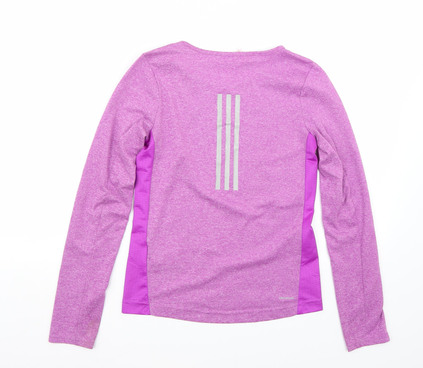 adidas Girls Purple   Basic T-Shirt Size 11 Years