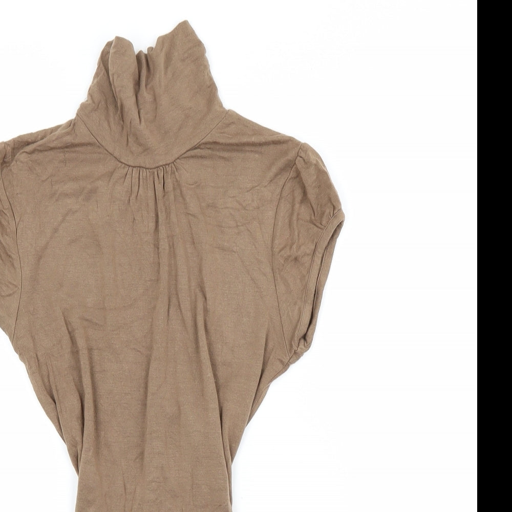 ORSAY Womens Brown   Basic T-Shirt Size S