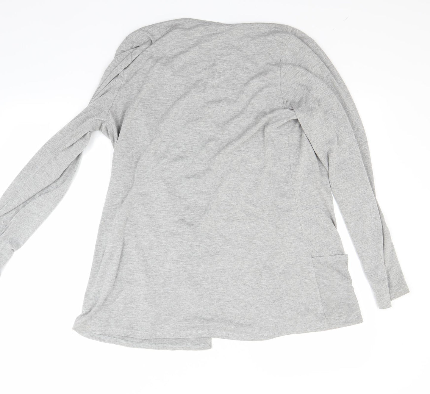 Preworn Womens Grey   Cardigan Jumper Size 16