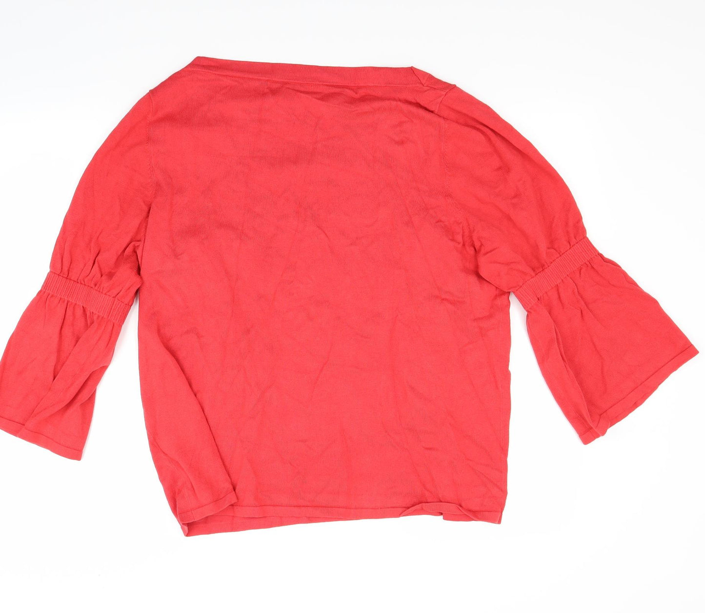NEXT Womens Red  Rayon Pullover Jumper Size 20