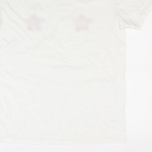 PRETTYLITTLETHING Womens White   Basic T-Shirt Size S