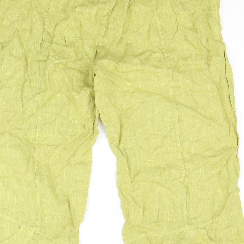 Preworn Womens Green   Capri Trousers Size M L21 in