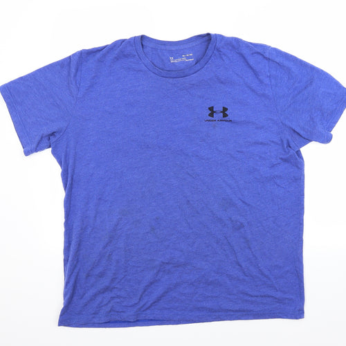 Under armour Mens Blue    T-Shirt Size XL