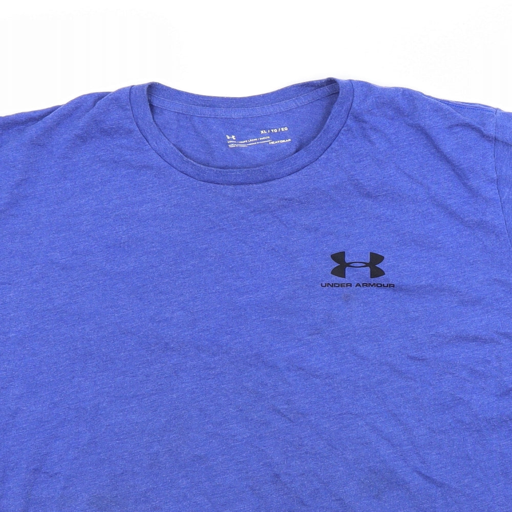 Under armour Mens Blue    T-Shirt Size XL