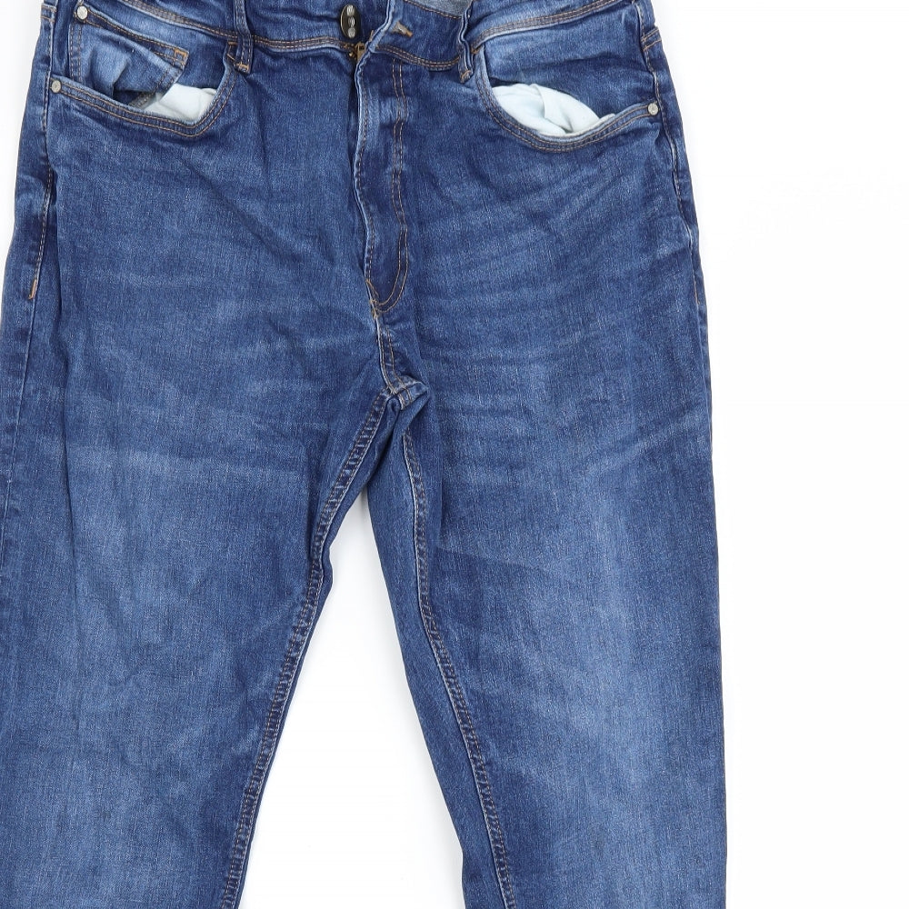 George Mens Blue  Denim Skinny Jeans Size 38 L32 in