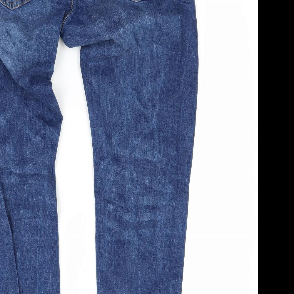 George Mens Blue  Denim Skinny Jeans Size 38 L32 in