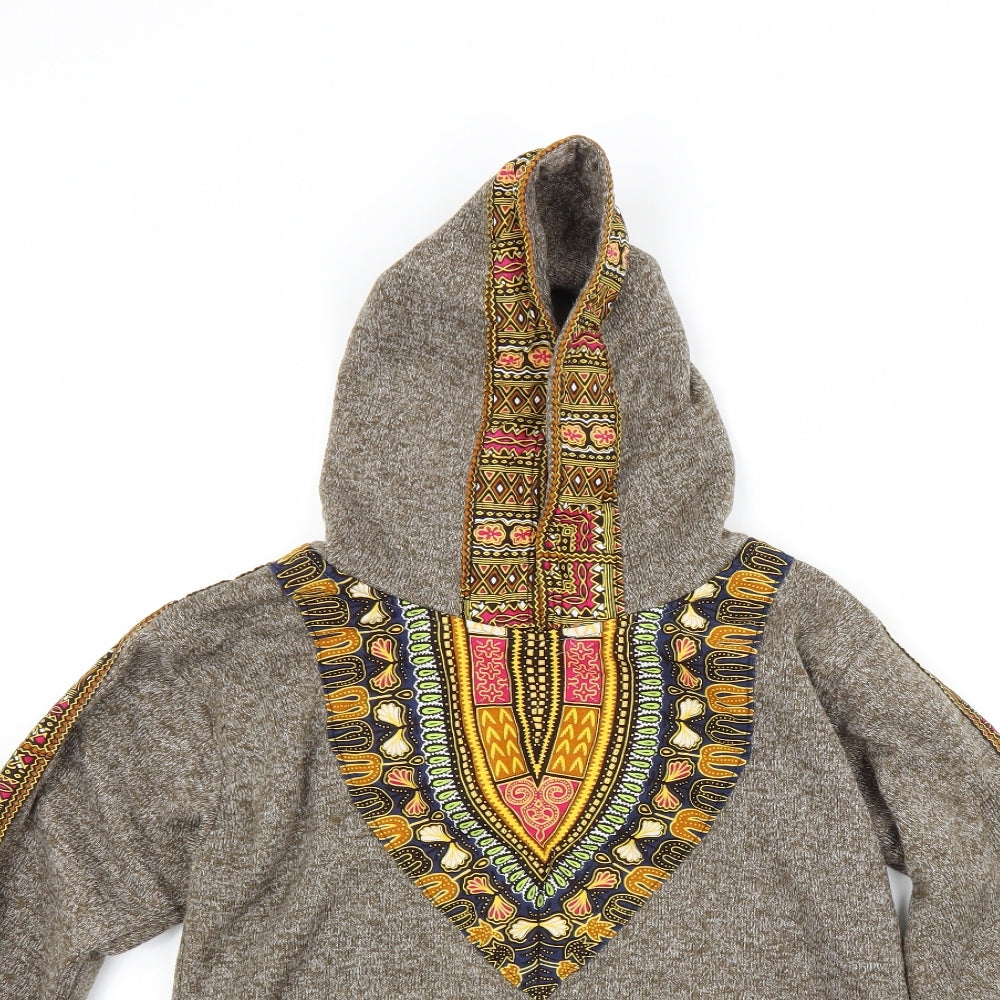 Preworn Womens Brown   Pullover Hoodie Size S