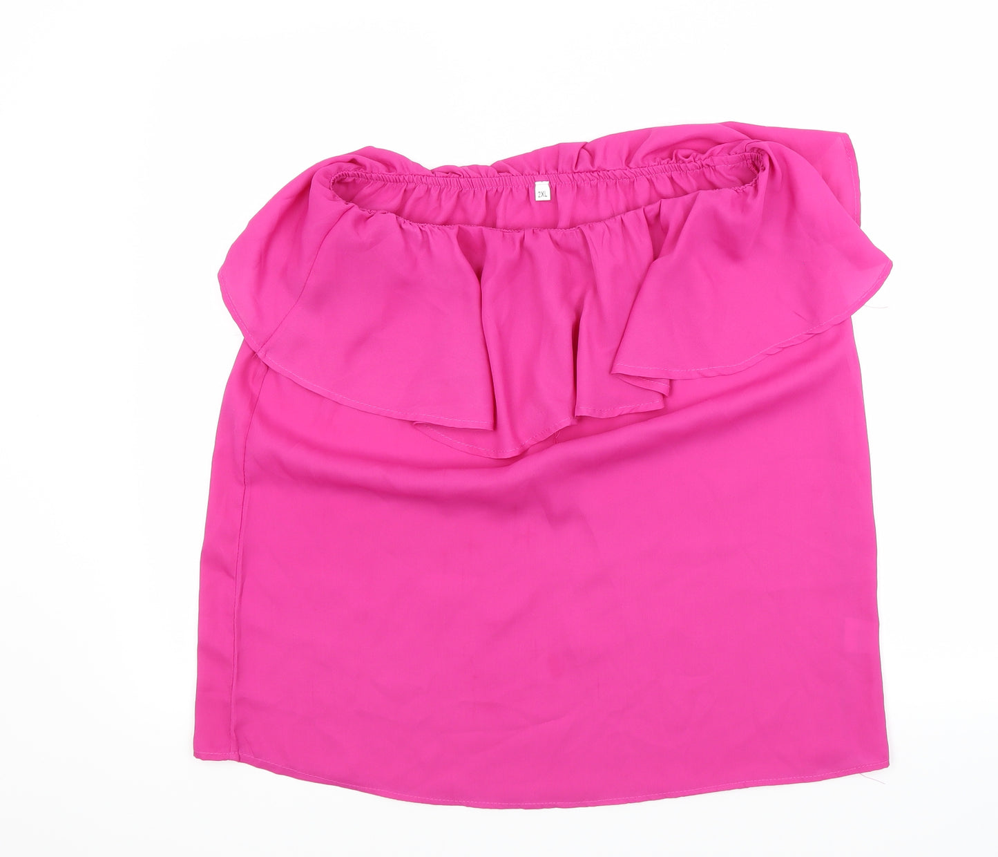 Preworn Womens Pink   Basic Blouse Size XL