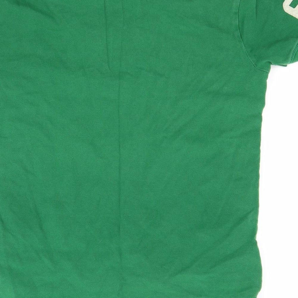 Polo Ralph Lauren Womens Green   Basic Polo Size S