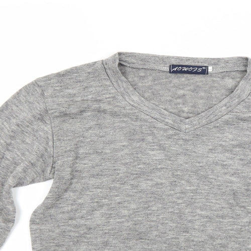 Preworn Womens Grey   Pullover Jumper Size L