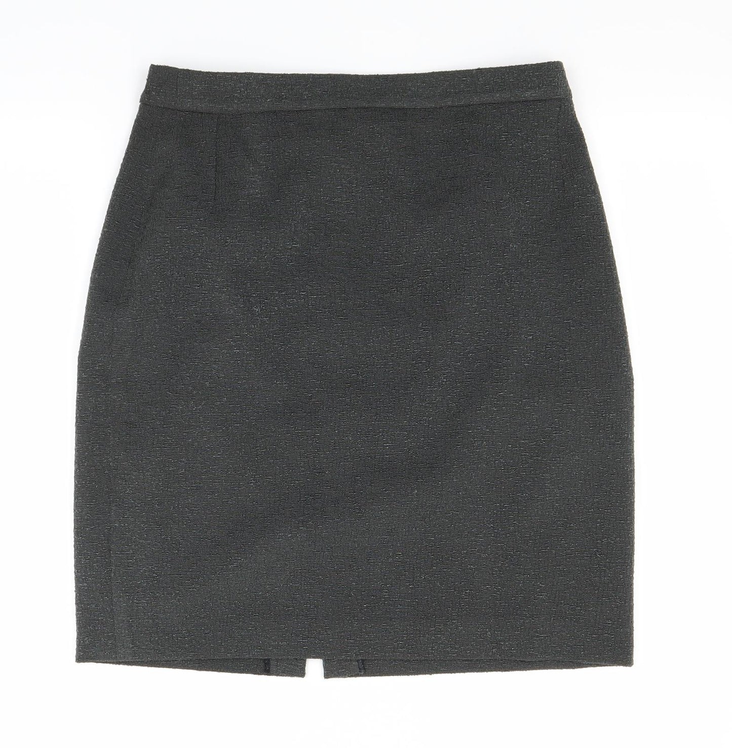 Preworn Womens Green   A-Line Skirt Size 12