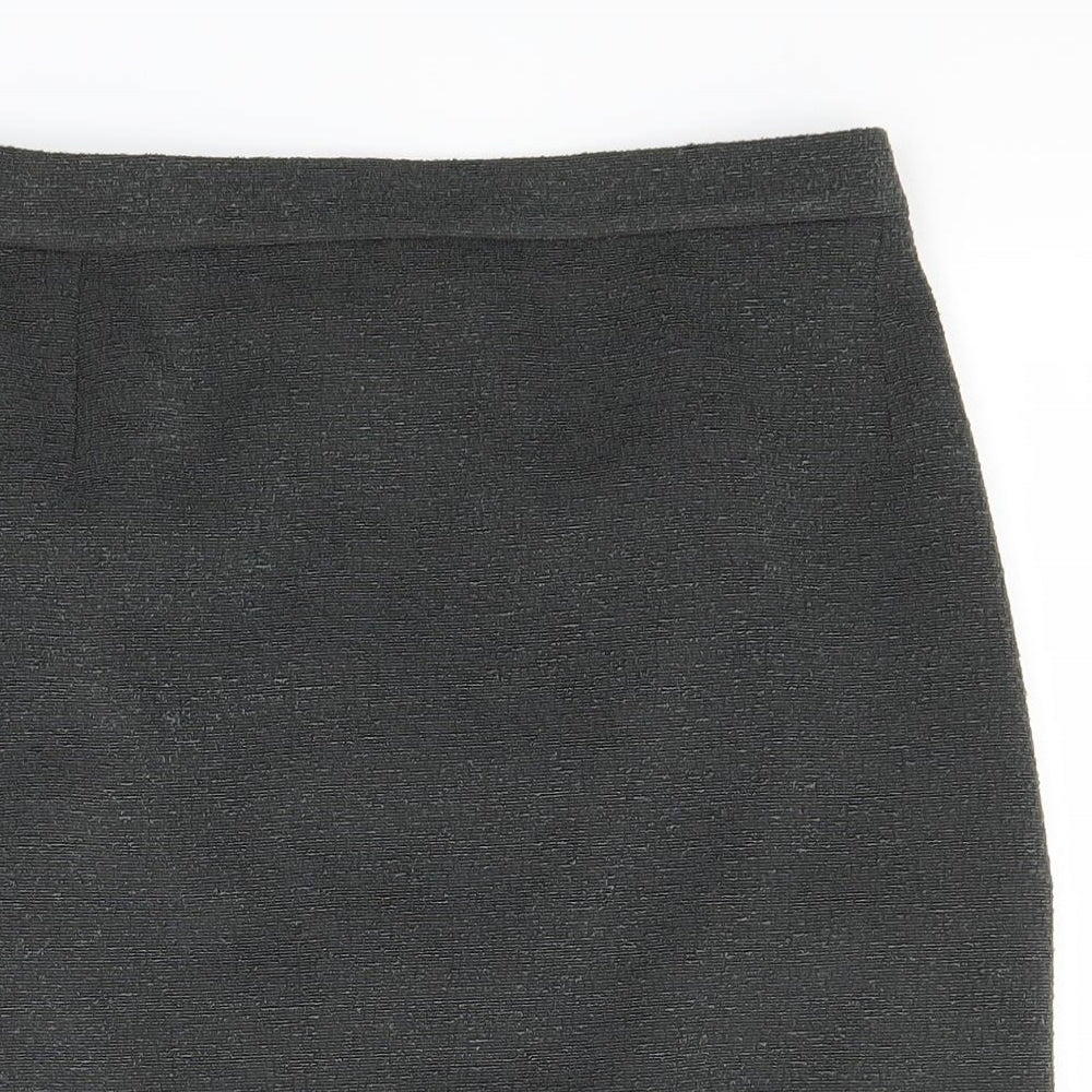 Preworn Womens Green   A-Line Skirt Size 12