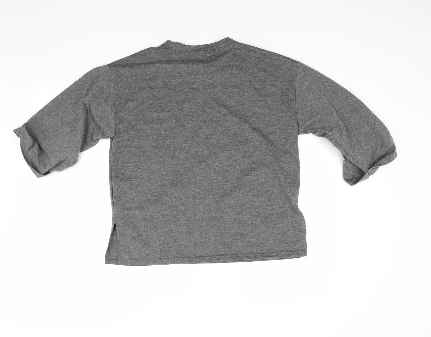 Dorami Womens Grey   Basic T-Shirt Size L