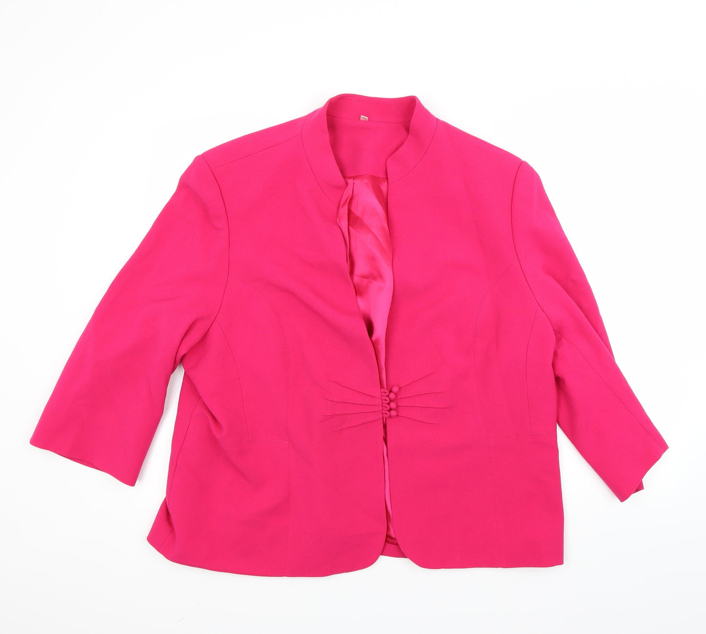 EWM Womens Pink   Jacket Coat Size 22