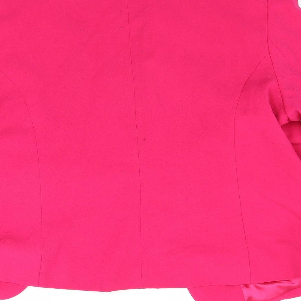 EWM Womens Pink   Jacket Coat Size 22