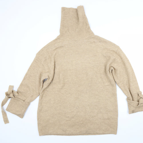 Zara Womens Brown   Pullover Jumper Size S