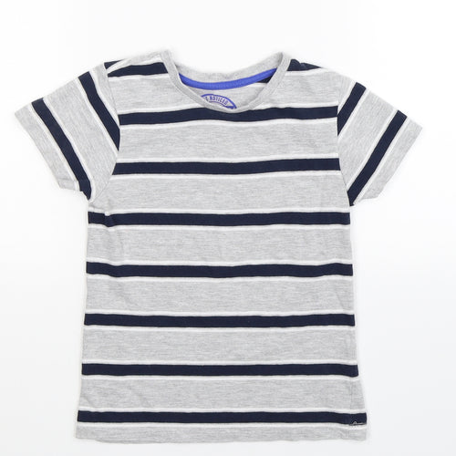 Matalan Boys Multicoloured Striped  Basic T-Shirt Size 5 Years