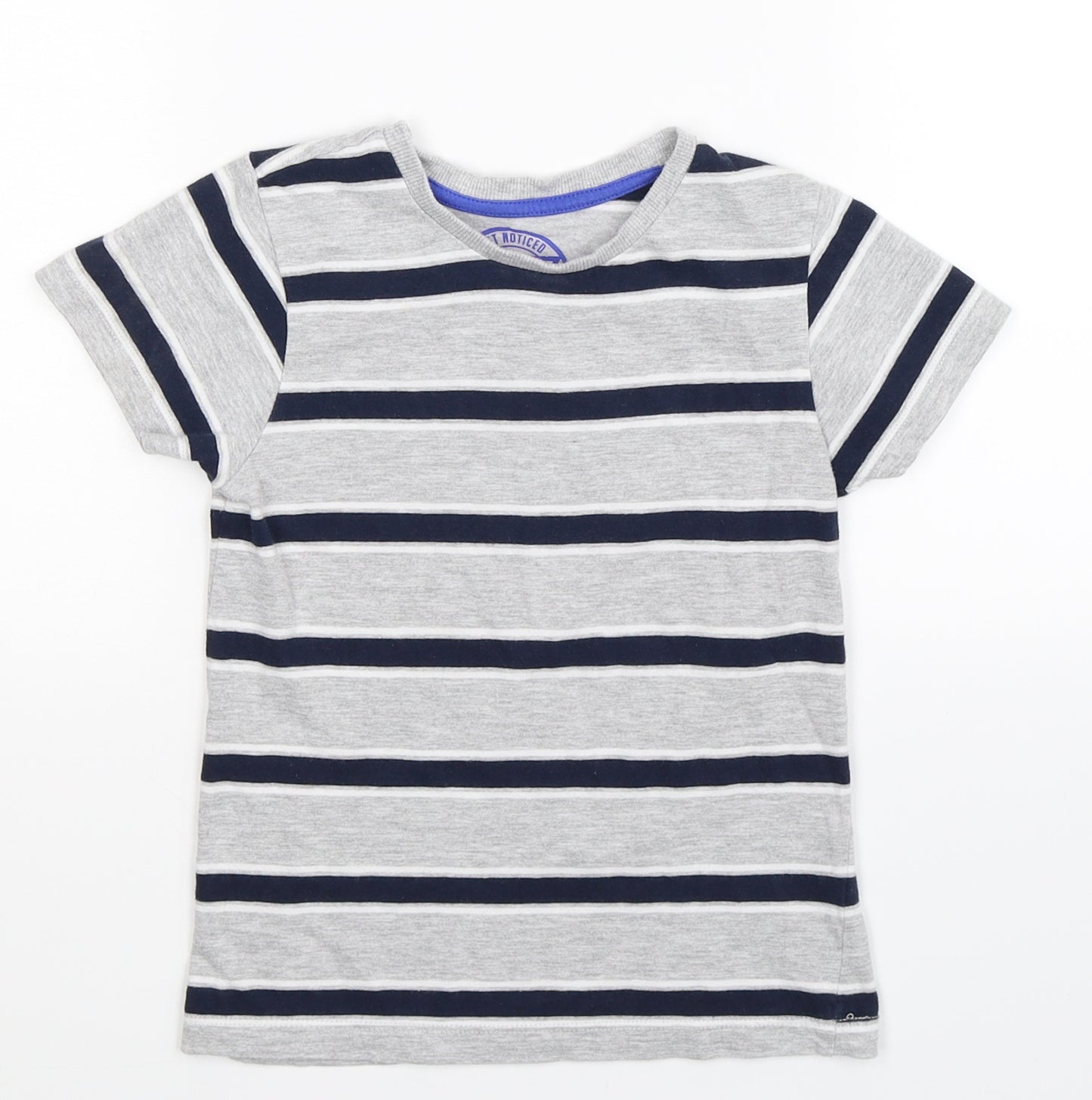 Matalan Boys Multicoloured Striped  Basic T-Shirt Size 5 Years