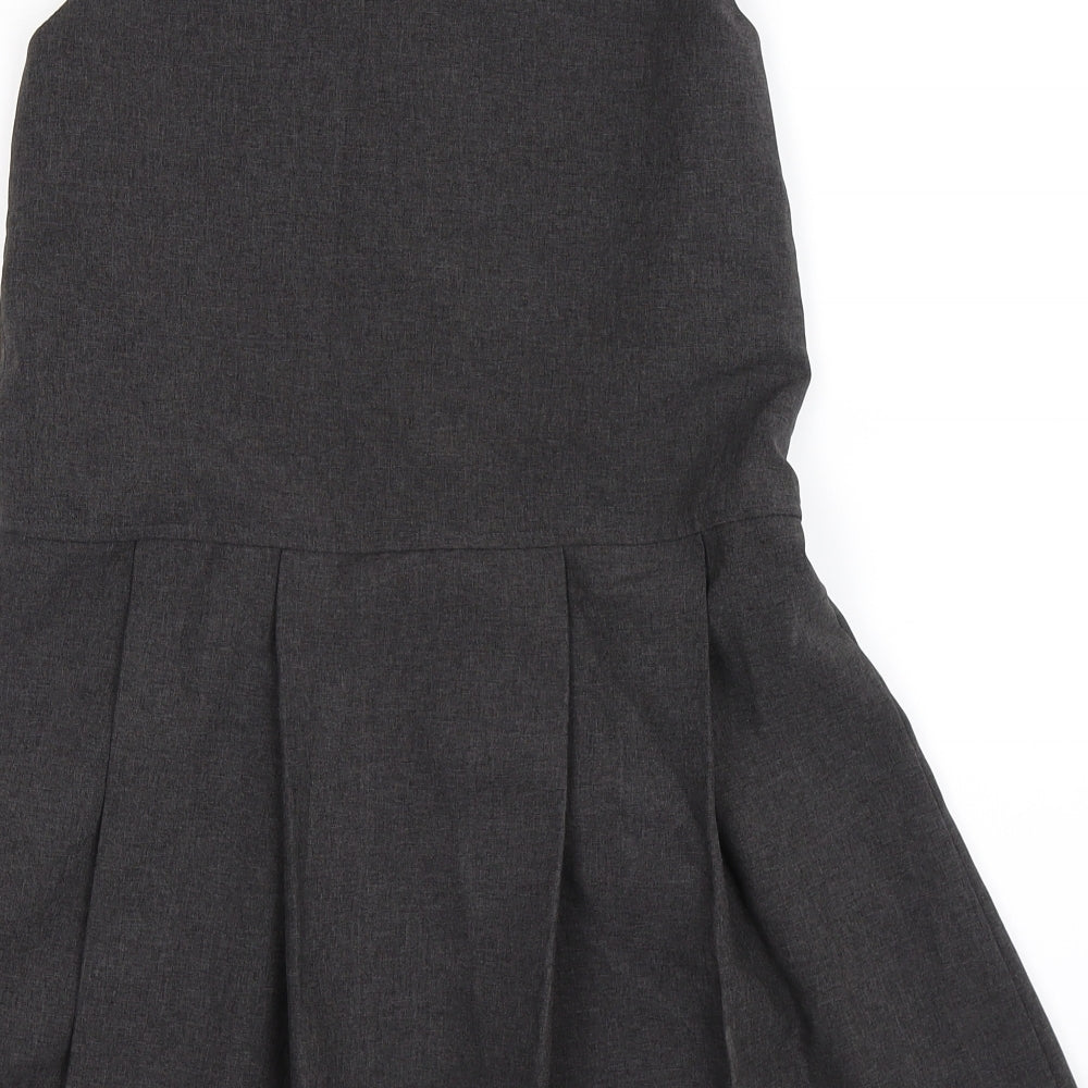Banner Girls Grey   Fit & Flare  Size 9-10 Years