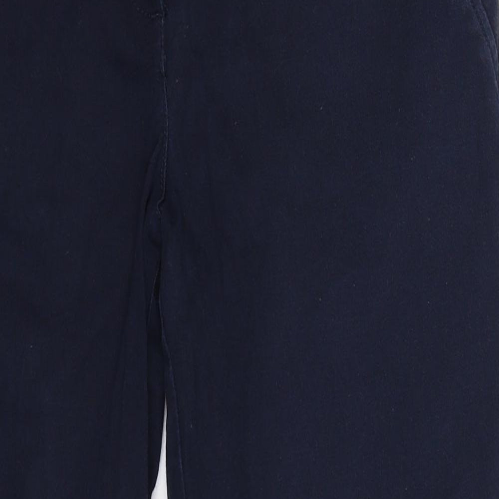 Wallis Womens Blue  Denim Cropped Jeans Size 10 L23 in