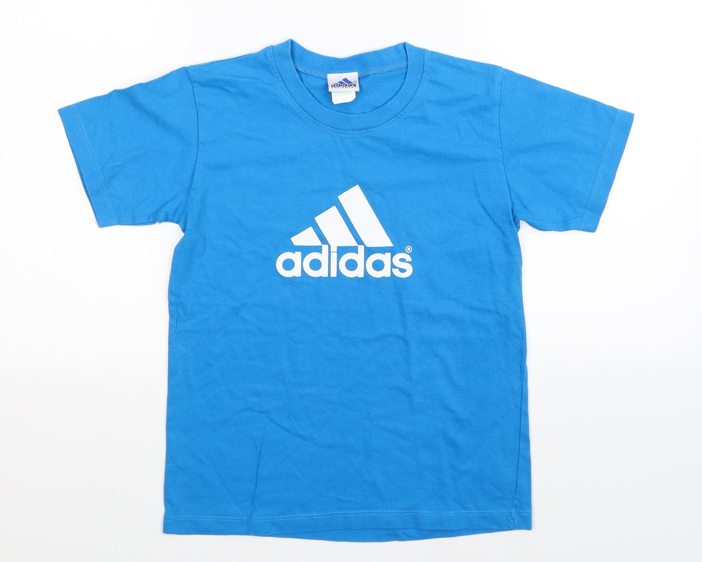 adidas Boys Blue   Basic T-Shirt Size L
