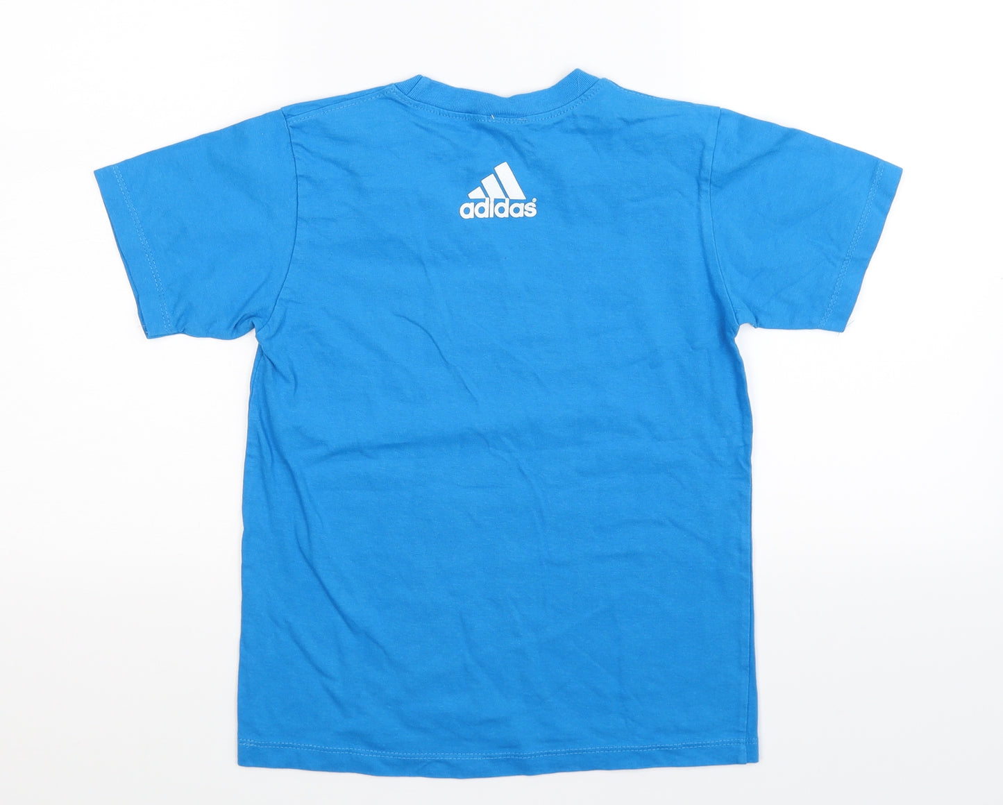 adidas Boys Blue   Basic T-Shirt Size L