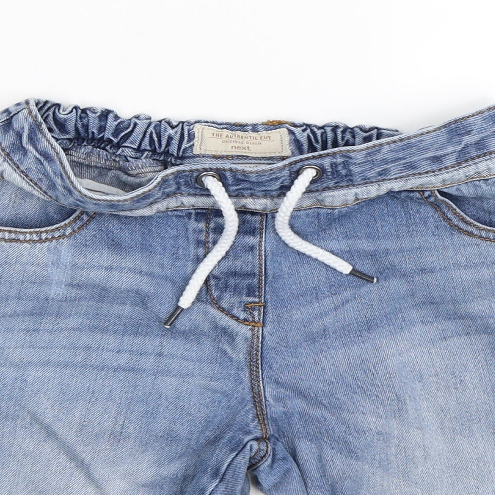 NEXT Boys Blue  Denim Bermuda Shorts Size 10 Years