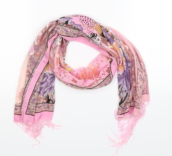 Preworn Girls Multicoloured Floral Scarf Scarves & Wraps One Size