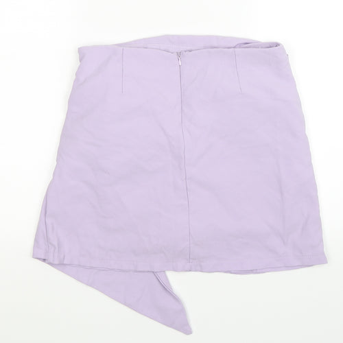 Bei Sen Womens Purple   A-Line Skirt Size 28 in