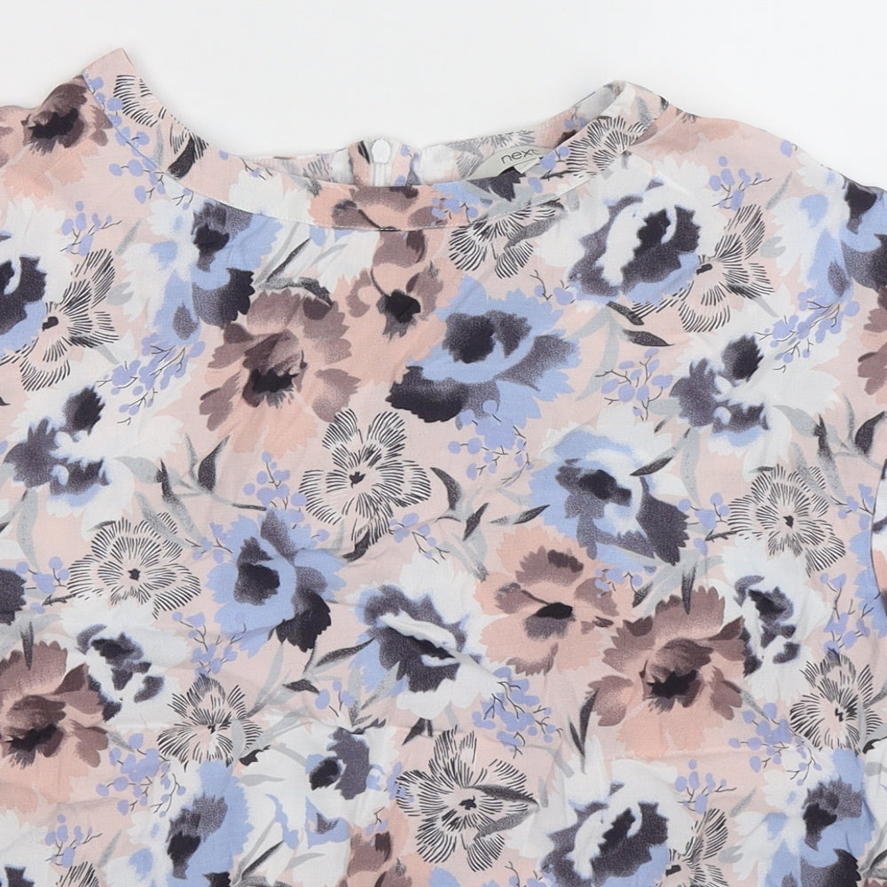 NEXT Womens Multicoloured Floral  Basic Tank Size 14